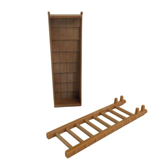 Calico Critters Furniture Kitchen Sink OvenTable Chairs Bookcase Bed Ladder - Picture 5 of 11